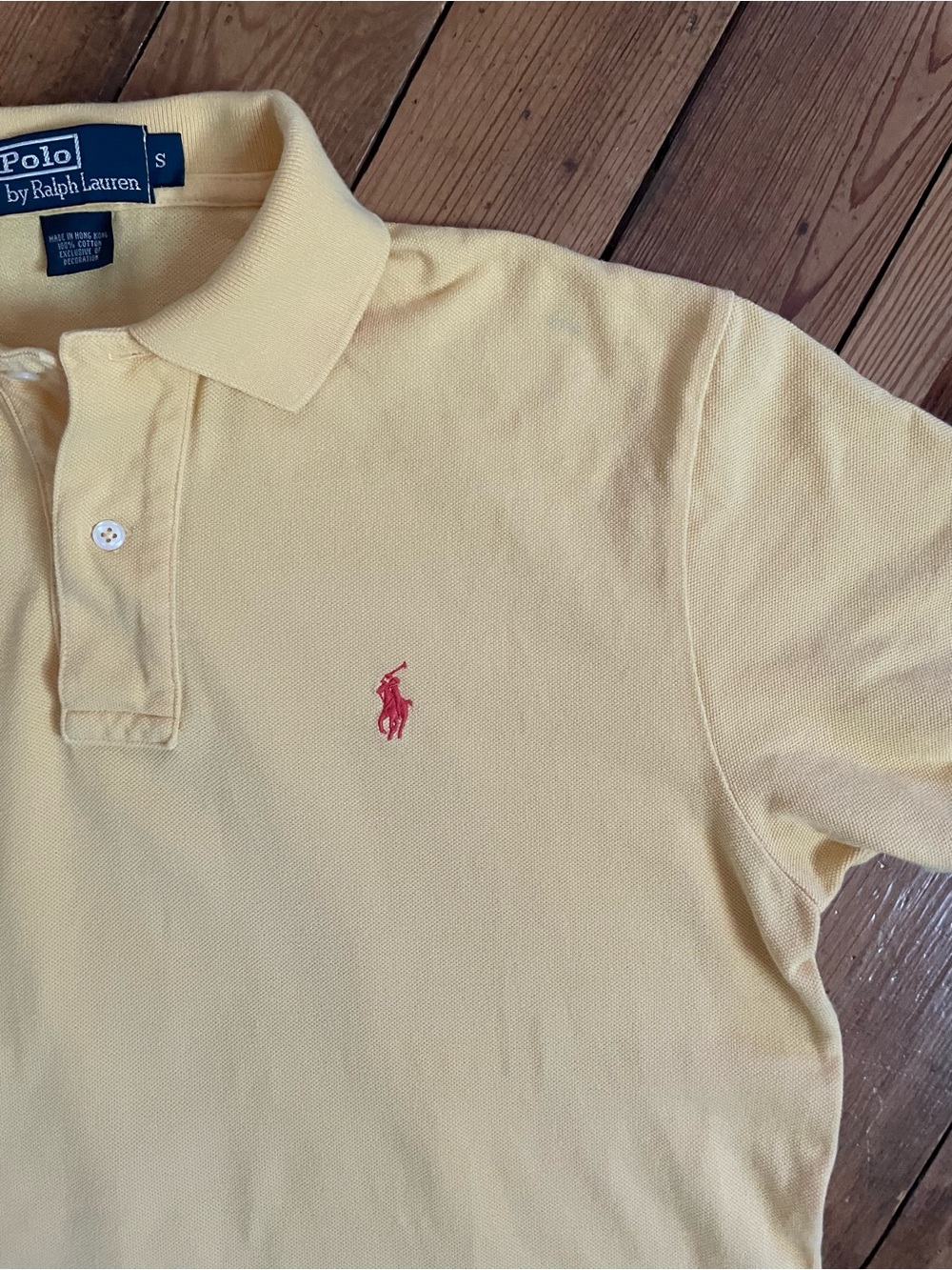 Polo by Ralph Lauren Yellow Polo
